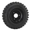13x4.1 6 Tubeless Tire with Rim Explosion Proof 6 Inch Vacuum Tyre for ATV Quad Off Road Go Kart Golf Cart Mini Bike