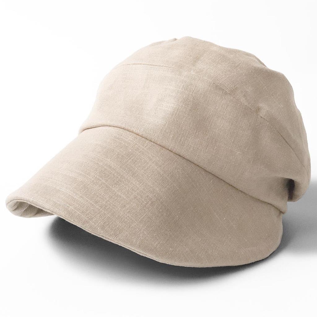 UV UV Large Adjustable [QUEENHEAD] [Queenhead] Hat, Casquette, Linen, Protection, Size, Washable, Size, Foldable, Wire, Women's, Spring/Summer [FREE
