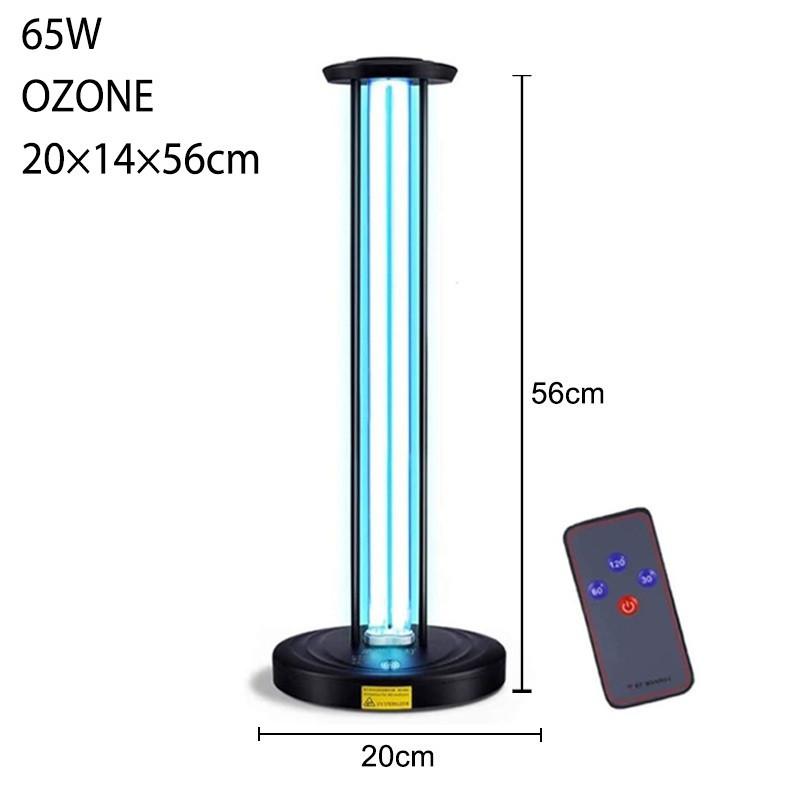 65W/100W UV Light Sterilizer Household Ultraviolet Germicidal Lamp Portable UV Disinfection & Sterilization Ozone Lamp