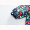 Boys and Girls Children's Clothing In Small Children Printed Fashion Splicing Casual Hooded Zipper Jacket Jacket