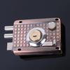Factory Direct Sale Home Durable Polished Modern Anti-theft Door Lock with Key Stainless Steel Iron Aluminum Alloy