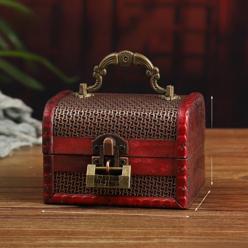 Jewelry Box Vintage Storage Box For Home Office Decor And Collection Gift