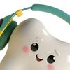 Double Texture Tooth Auto Hanging Pendant Ornament Craft Adjustable Decoration Suitable For Christmas Birthdays Travel