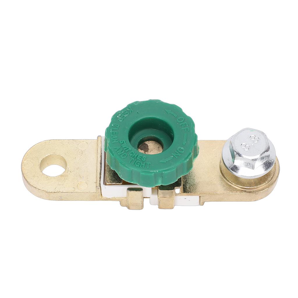 Side Post Battery Disconnect  , 125 Amp Button Type, Battery Shutoff for Marine Boats