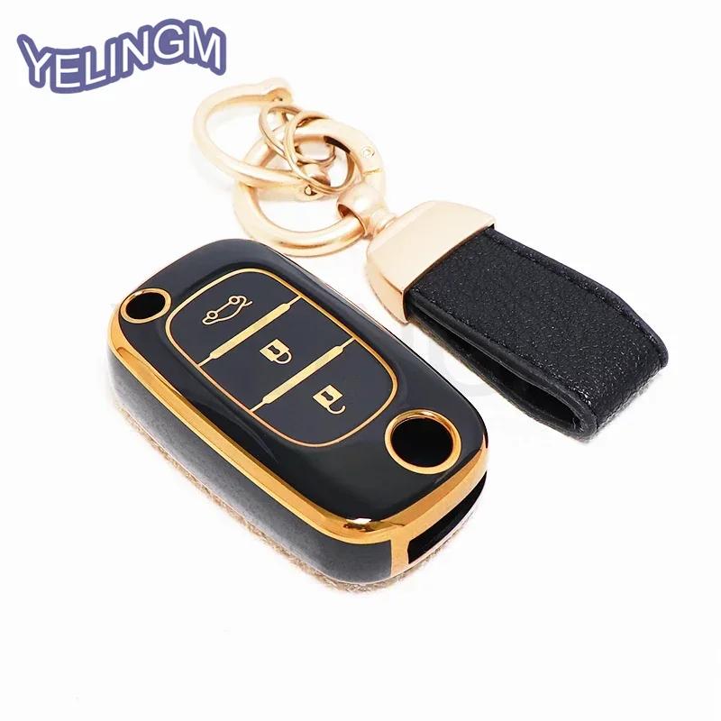 Tpu Key Case Cover 3 Buttons For Lada Vesta Granta Xray Kalina Priora Sedan Sport For Renault Fluence Clio Megane For Mercedes