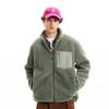 Fingercroxx Herren Fleecejacke mit lockerer Passform, warm und warm