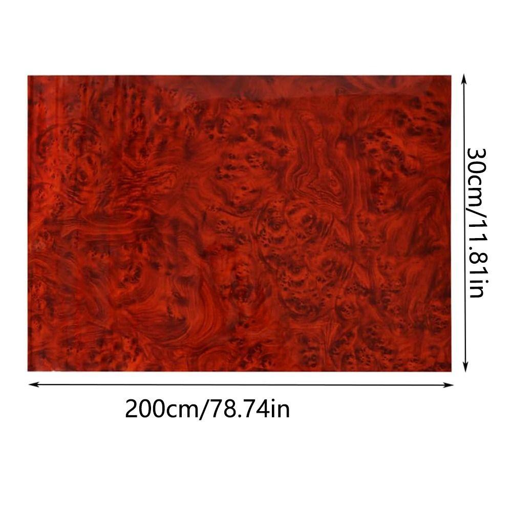 Bubble Free Wood Grain Decal Stickers Self Adhesive Car Internal Decorative Paper  Kitchen