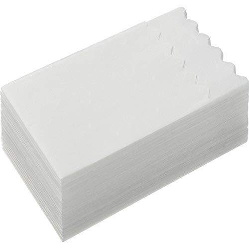 Made in Japan Paper Napkins, 6-Fold Type (White, Corrugated), 1000 Sheets per Box (100 Sheets x 10 Packs)