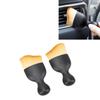2Pcs Car Interior Detailing Dust Brush   Conditioner Vent Crevice Dust Removal Brush Clning Tool