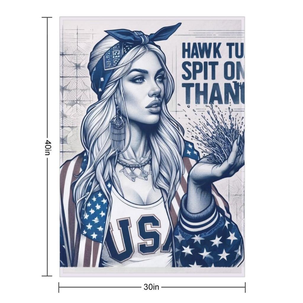 Spit on That Thang: Hawk Tuah Edition Throw Blanket Moving Heavy Luxury Designer For Decorative Sofa Blankets
