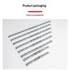 2Pcs Kitchen Cupboard Drawer Slides 17Mm Wide Furniture Guide Rail Full Extension Parts Hardware Furniture Drawer Slides Parts