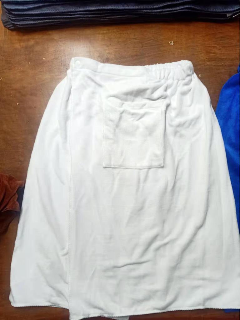 Men's Wholesale Bath Skirts: Wearable Towels, Quick-Drying Microfiber Towels