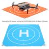 50x50cm Drönarlandningsplatta Dubbelsidig Vattentät Snabbvikbar Helikopterplatta för DJI FPV/Mini 2/Air 2S
