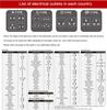 Logic Overseas Conversion Plug Outlet PLUS Compatible with 150 Countries Plug with Storage Case Compatible with Europe America Australia South Korea