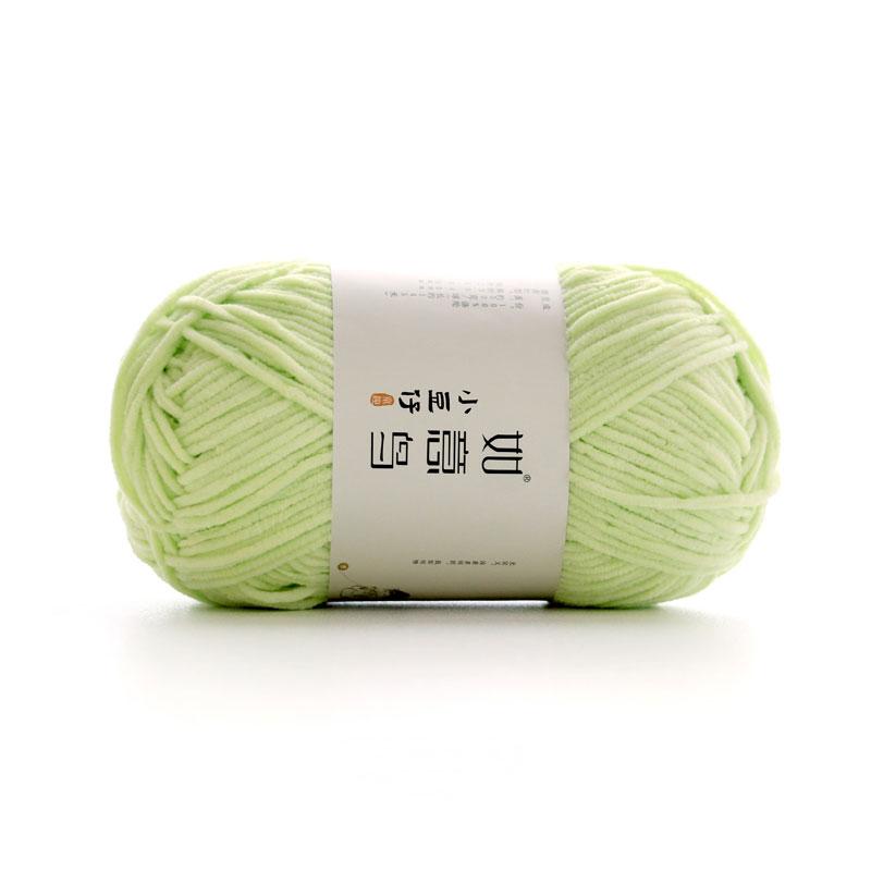 50g/Roll 2mm Thin Chenille Yarn Hand-Woven DIY Doll Craft Scarf Woven Soft Warm Yarn Blanket Crochet Knitting Thread 145 Meters