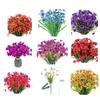 Artificial Flower Bouquet Realistic Living Room Fake Flowers Bunch Scene Layout Home Decor Decorating Accessory