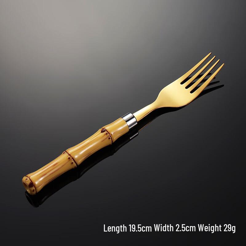 Qianxing Stainless Steel Bamboo Handle Cutlery
