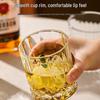 Luxury Classic Striped Whiskey Glass