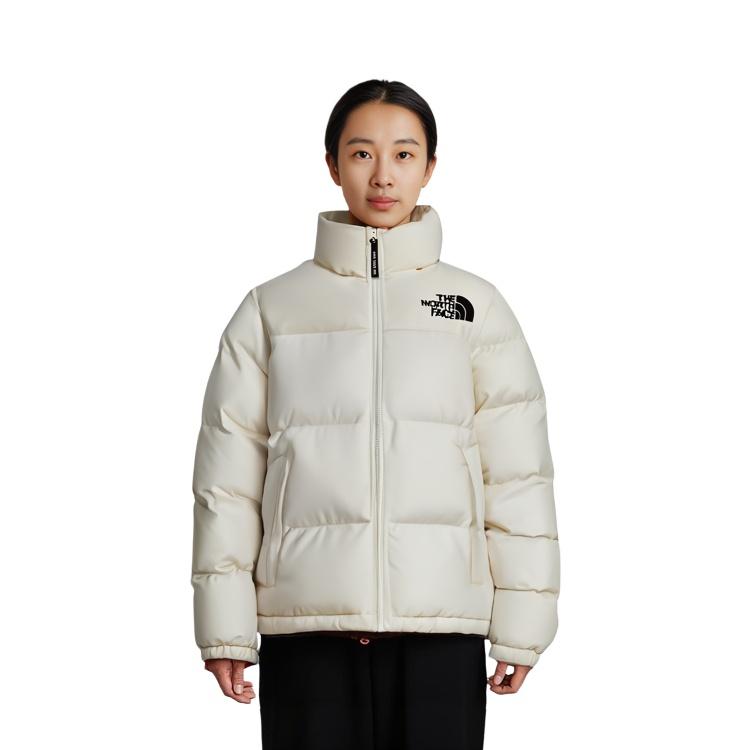 The North Face W'S Nuptse On Ball Jacket Ivory Women's Korea Version NJ3NP85A