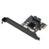 USB 3.0 Pcie Card PCIE To USB3.0 Four Port Expansion Adapter Card for Windows for OS for Linux SystemsPH63