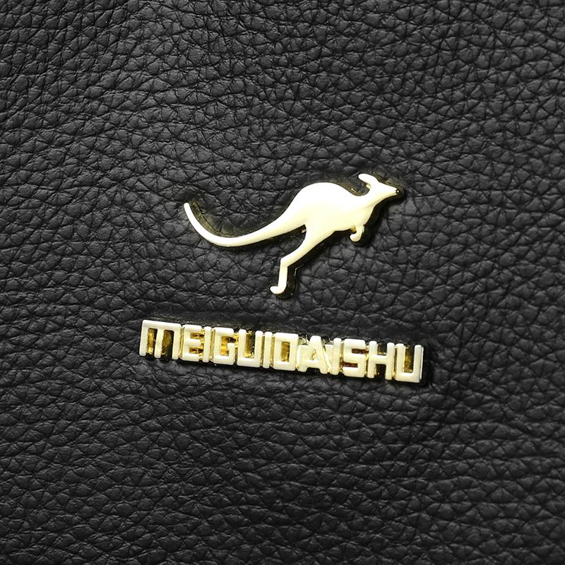 Backpack Travel Bag PU Large Capacity Commuter Bag Women Multifunctional Shoulder Bag