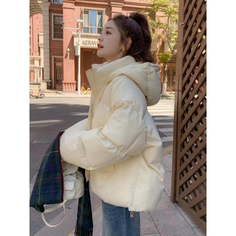 Small cotton-padded women's winter new fashion design down cotton-padded short cotton-padded jacket