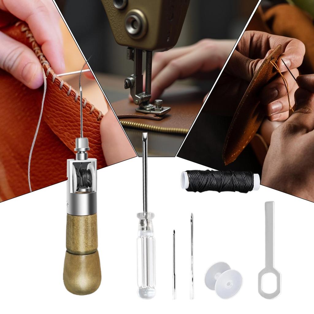 Leather Working Tools Professional Heavy Duty Leather Tools Sewing Supplies For Seat Sofa Purse Bag Tent Couch Boot Book Coat