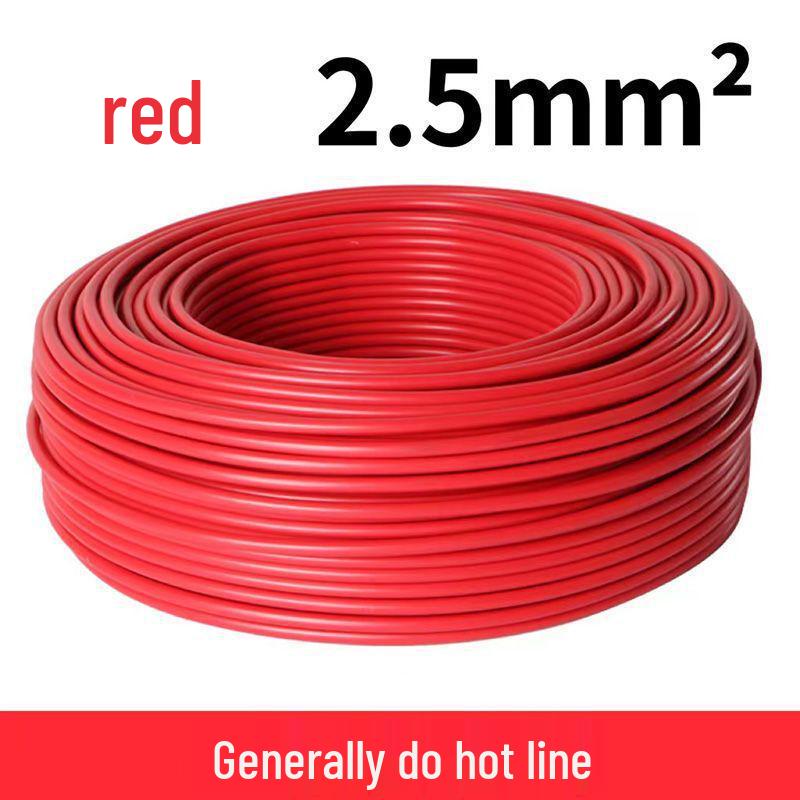 National Standard Aluminum Core Wire 2.5-35 Sq Mm: Durable, Anti-Aging Electric Cable for Home & Outdoor Use