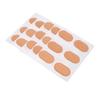 30pcs Corn Callus Patch Distribute Foot Pressure Prevent Friction Soft Cotton Corn Cushions Pads Skin Color