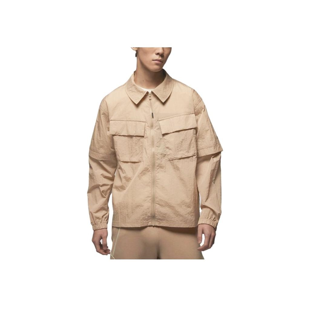 Jordan SS23 Woven Utility Lightweight Jacket Men Outerwear Desert-Yellow DV7694-254