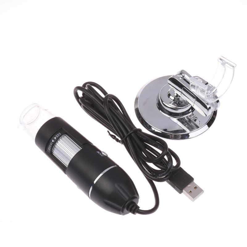 1600X USB Microscope, 1080P HD Soldering Microscope With 8 LEDs, Compatible With Mobile Phones/Computers