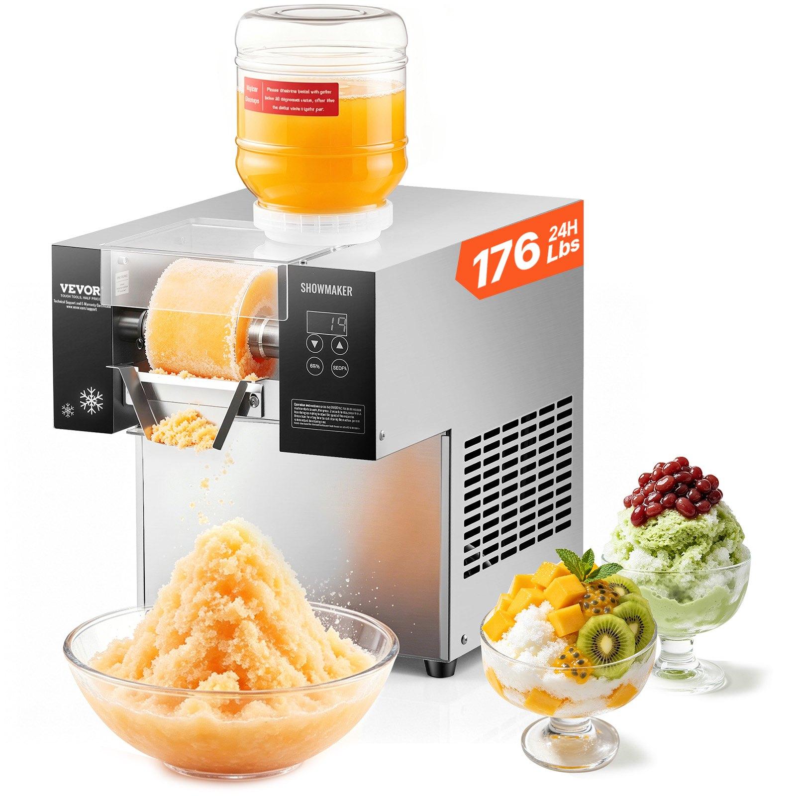 VEVOR Commercial Snowflake Ice Machine, 176