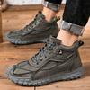 Foreign Trade Four Seasons Autumn and Winter Men's Large Size Cotton Shoes Outdoor Leisure Sports Trendy Shoes Men's Cotton Boots 2025 Casual Shoes