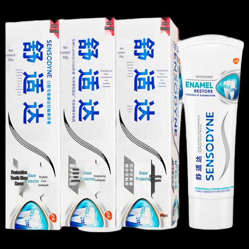 Sensodyne ProNamel Whitening Toothpaste, 3 x 100g