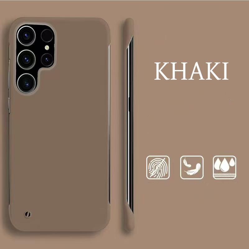 Ultra Slim PC Frameless Case For Samsung Galaxy A73 A55 A54 A53 A52 A51 A34 A33 A32 A31 A24 A23 Colorful Matte Hard Phone Cover