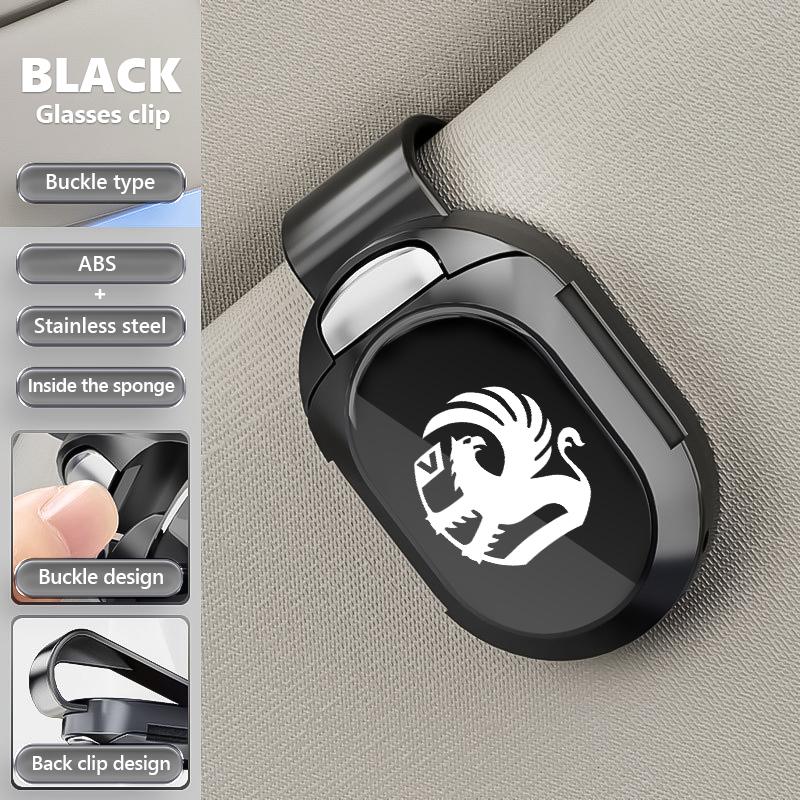 

Car Glasses Clip Sun Visor Card Ticket Stand Eyeglass Holder For Vauxhall Tigra Corsa VXR Astra D G J H Zafira Vectra