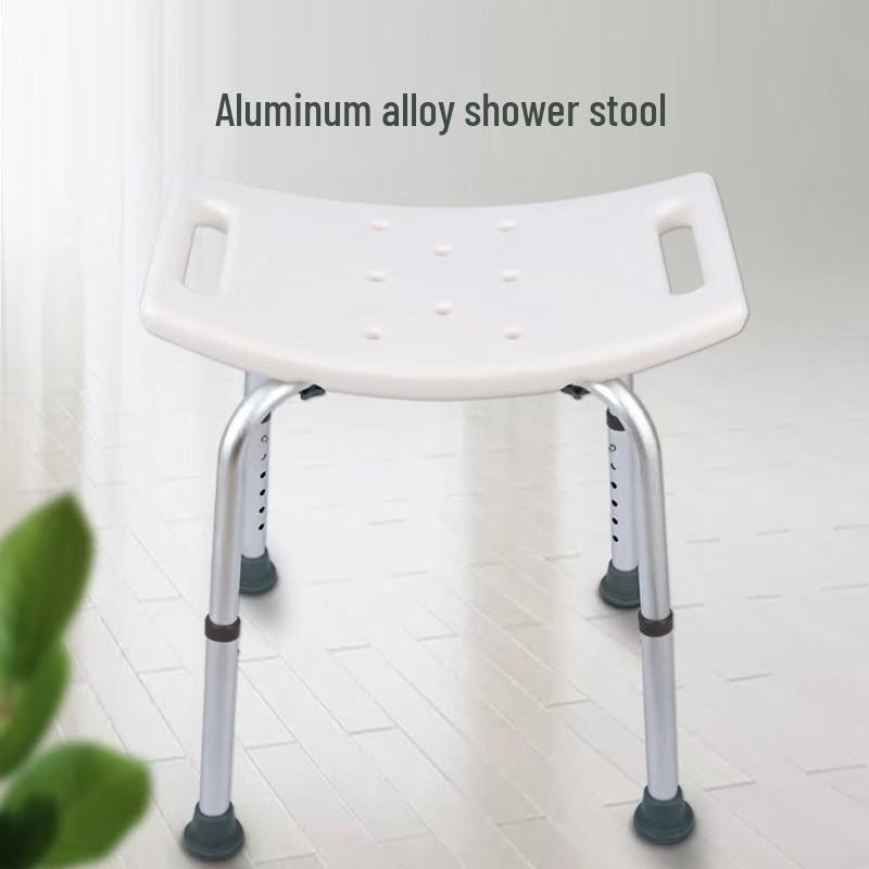 Elderly Shower and Bath Stool - Bathroom Seat for Disabled