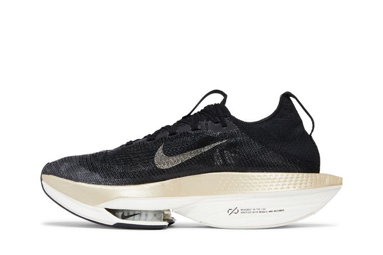 Nike Air Zoom Alphafly Next% 2 Black Metallic Gold Grain