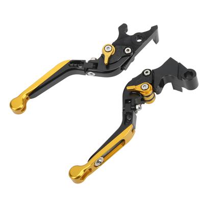 Pár 147mm motocyklových skládacích krátkých spojkových brzdových pák CNC z hliníkové slitiny pro MT07 MT09 FZ07