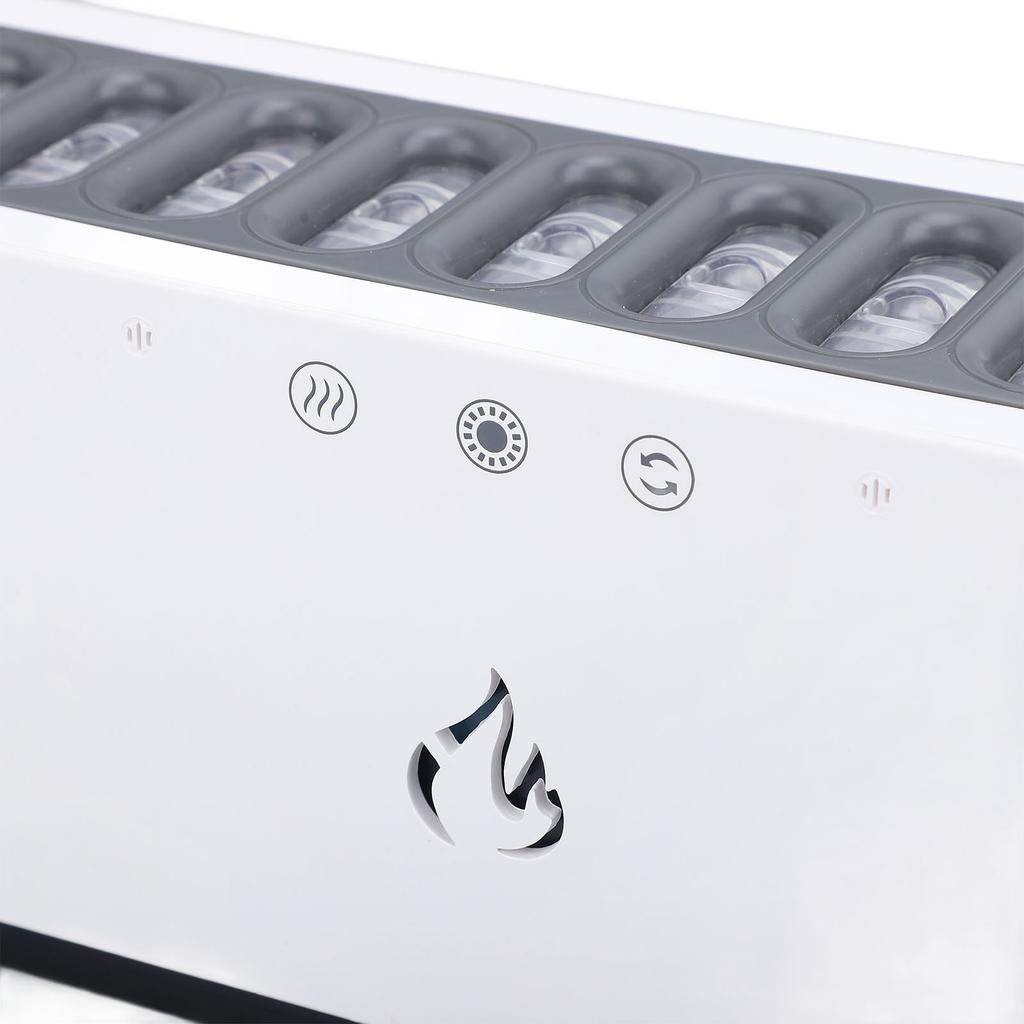 Flame Aroma Humidifier 10 Spray USB Powered Quiet Dynamic Essential Oil Diffuser Humidifier with