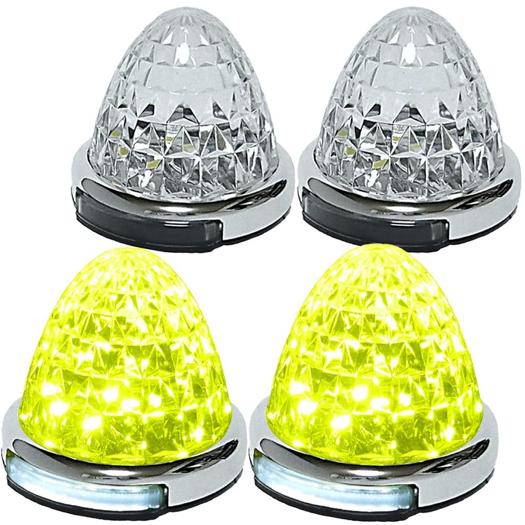 Customize 24V Truck LED Marker Lamp with Shoulder Light Function Side Marker Plated