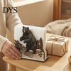 Durable Wood Napkin Caddy for Parties Rustic Wooden Holder, Octopus/Bird/Goose/Turtle/Black Bear/Elephant Pattern, Compact Tissue Stylish Holder Home