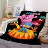 Custom Name Pocoyo Theme Printed Blanket Perfect For Couch Bed Travel Outdoor Use Machine Washable Cozy Durable