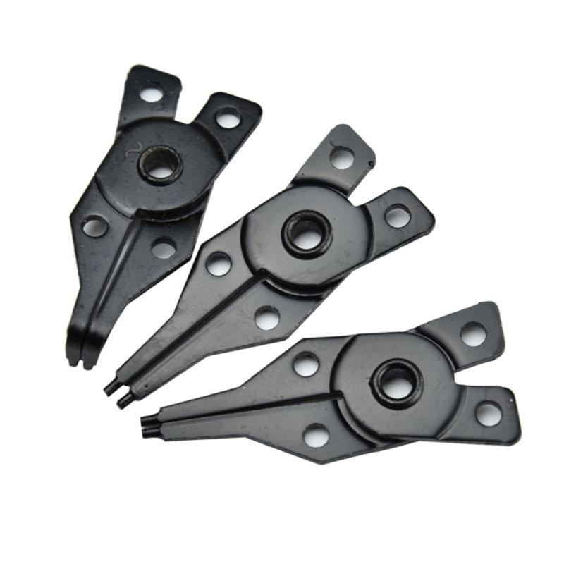 Professional Alloy Steel Circlip Pliers Kit With 4 Interchangeable Tips For Precisions Adjustments In Tight Spaces