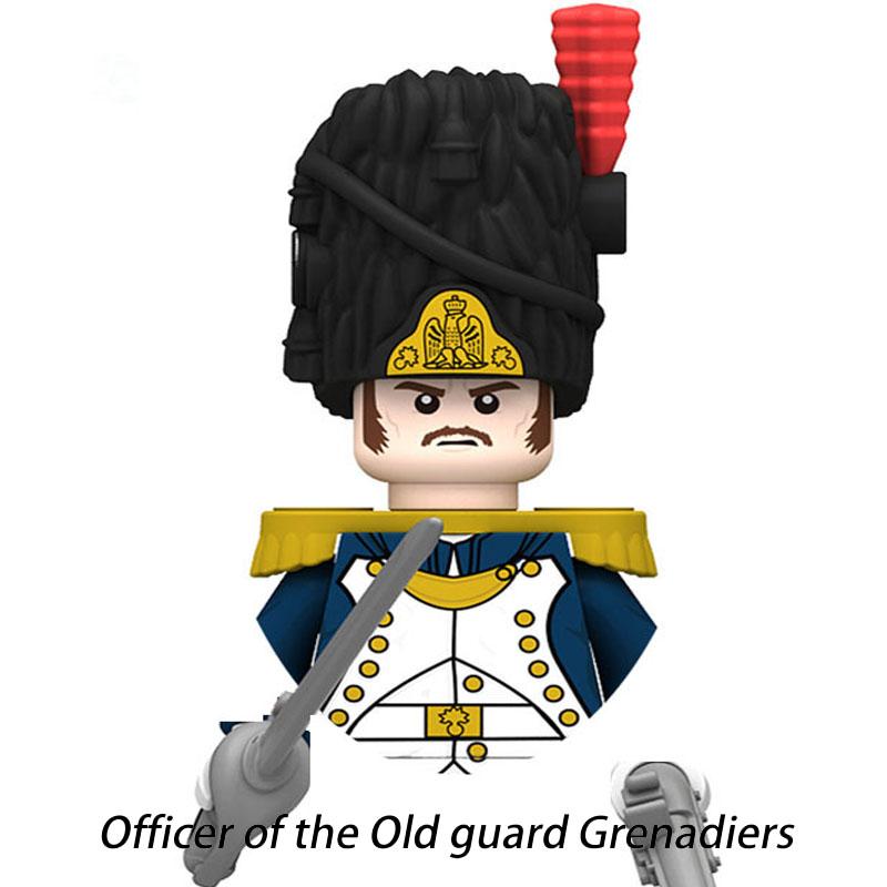 More Styles Great Retro Military Empire Navy Soldiers Weapons Gun Model Figure Blocks Bricks Toys For Children