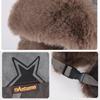 Windproof Riding Plush Hat Anti Fog Warm Ski Hat Casual Lei Feng Hat  Outdoor