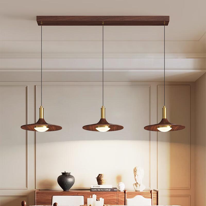 Nufeng Vintage Style 3-Head Dining Pendant Lamp
