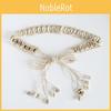 Material Natural Boho Waist Belt With Shell Details For Fashion Women