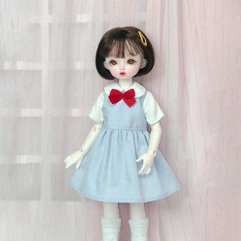 BJD 1/6 Historic Trend Clothing JK Clothing On Campus 30cm Women's Clothing Can Wear Lolita Style Court Skirt