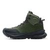 Li Ning CF River High Trendy Comfortable Outdoor Non-Slip Wear-Resistant High-Top Hiking Shoes Unisex Hiking Shoes Black Green AHTU015-2